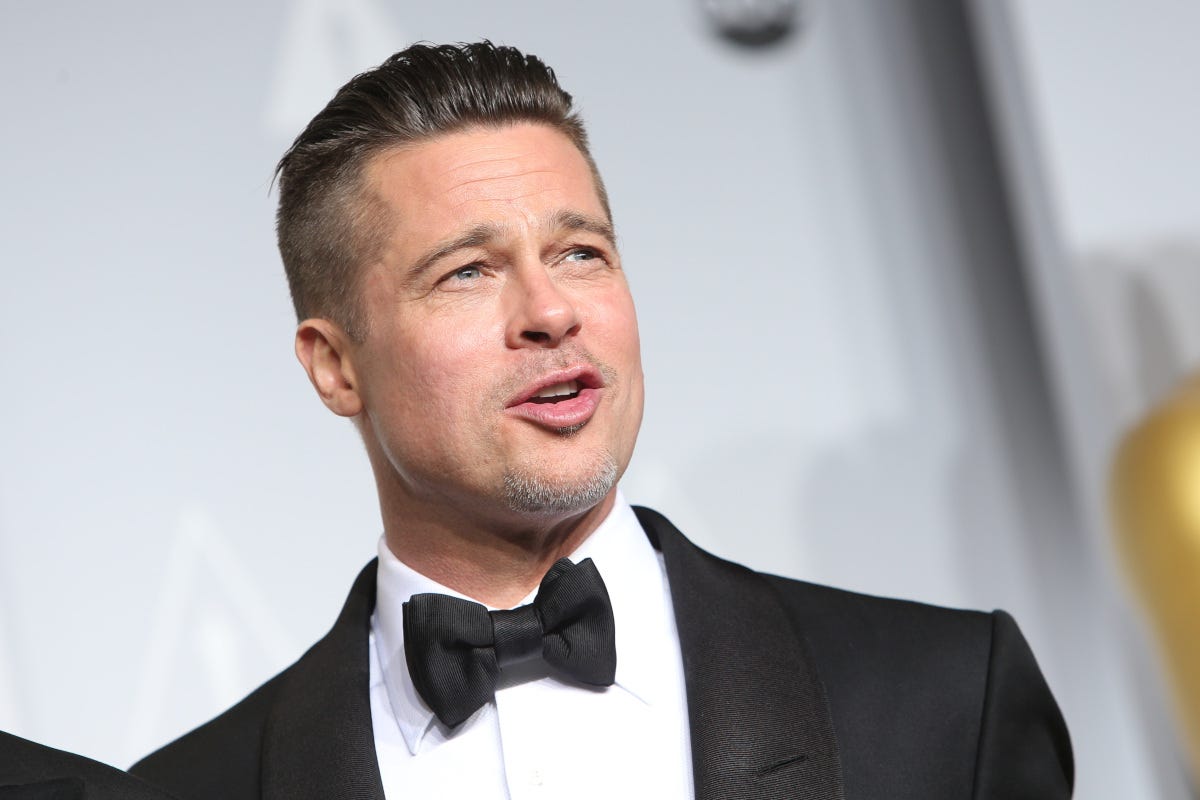 Lo champagne di Brad Pitt sarà servito (di nuovo) alla notte degli Oscar
